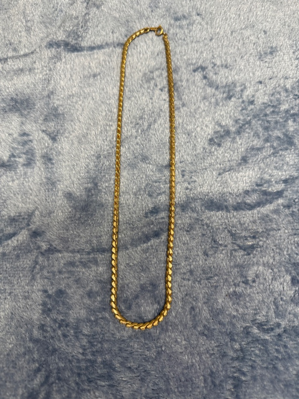 Gold-Tone Curb Chain Necklace - Women’s Jewelry